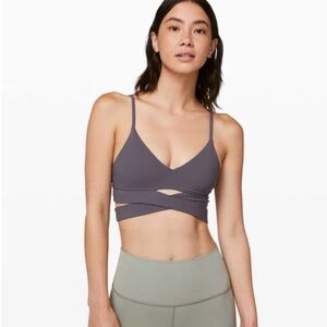 Lululemon V-Neck Crossover Bra size 12 NWT